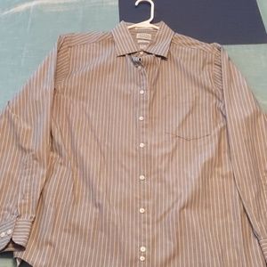 Eagle Slim Fit Button Down Shirt Size 16, 34/35